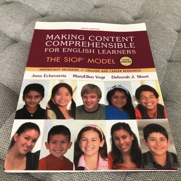Making Content Comprehensible for English Learners the siop model paperback book - Picture 1 of 8
